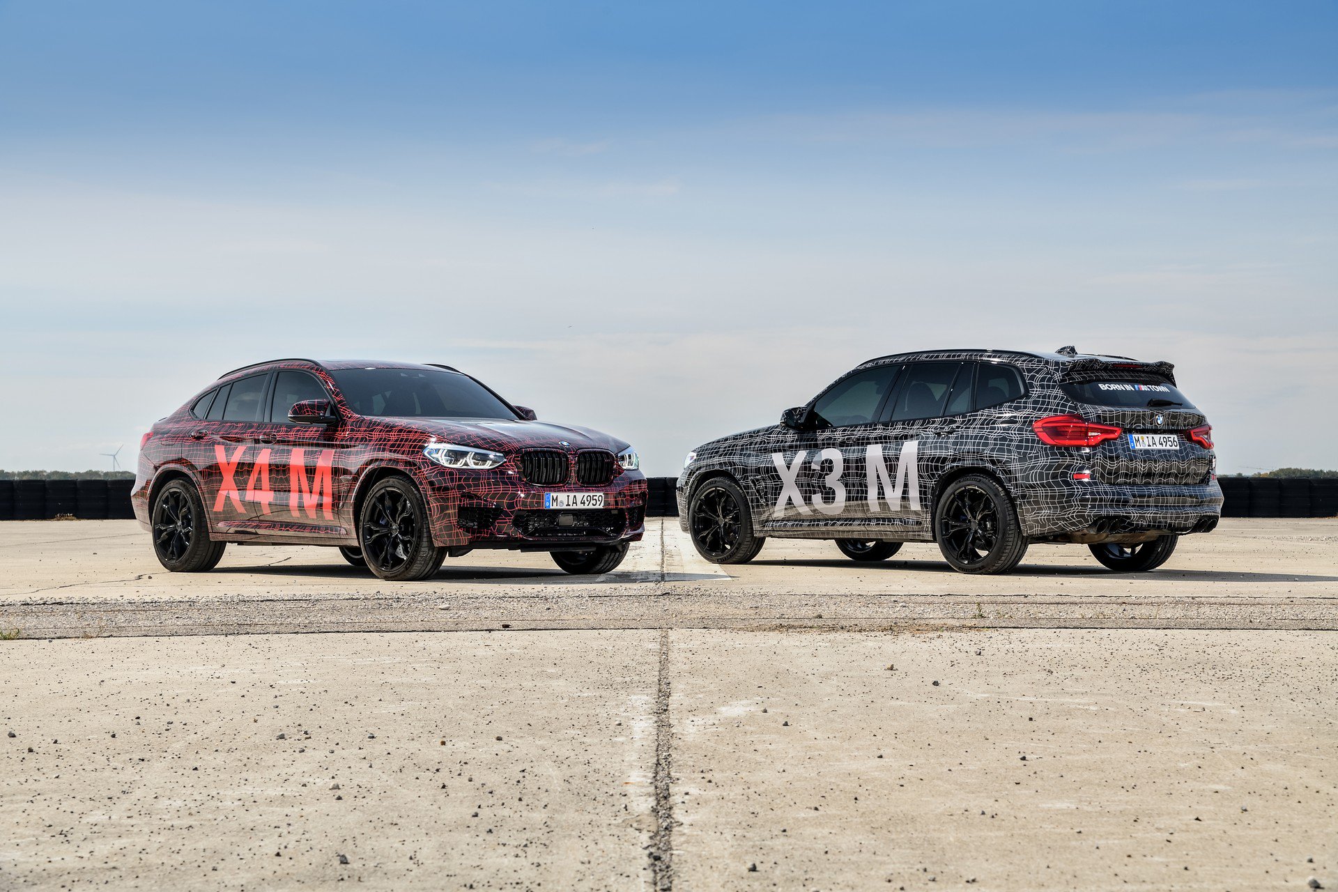 BMW X3 M i BMW X4 M - Rozgrzewka na Nürburgringu